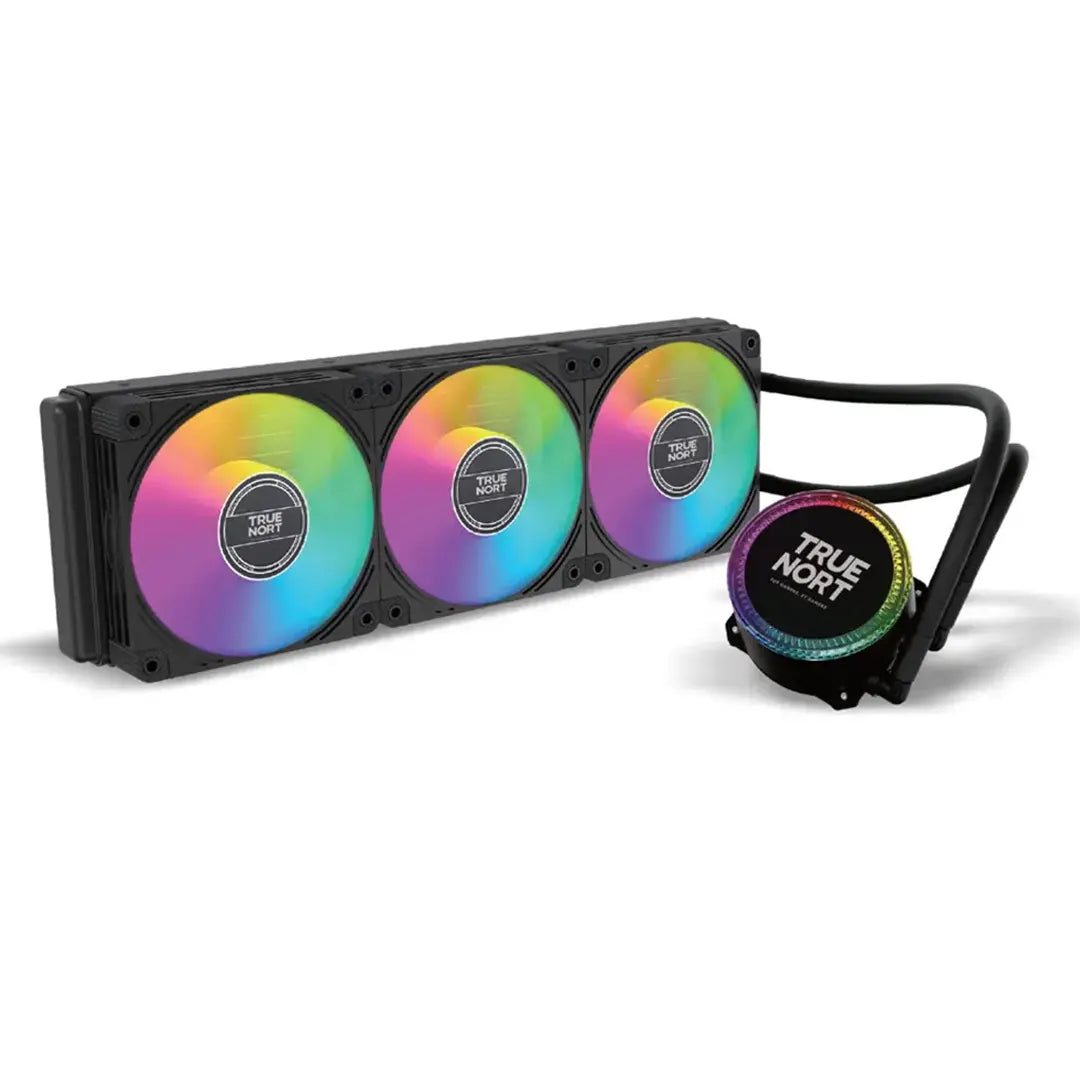 Truenort 360mm Liquid Cooler with 5V ARGB fan strong water cooler for gaming computer case cooler Black Truenort 360mm Liquid Cooler with 5V ARGB fan strong water cooler for gaming computer case cooler Black